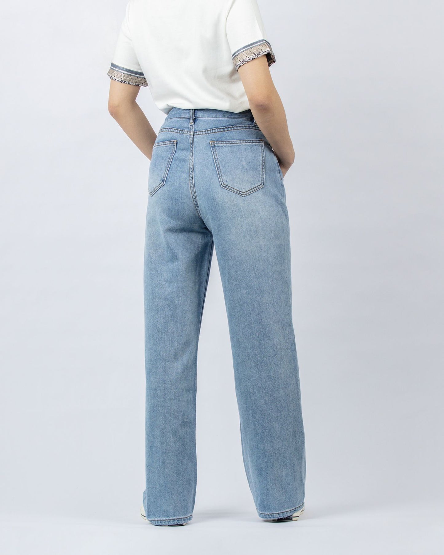 High Waist Baggy Jeans, Wide Leg Jeans